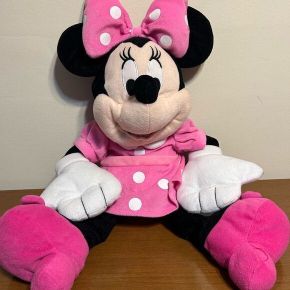 Large 24inch Disney Minnie Mouse plush - Picture 1 of 4